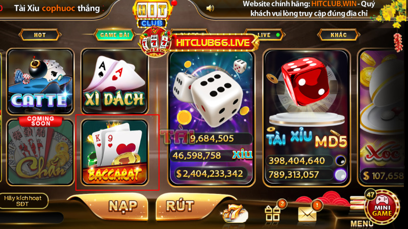 Cách chơi baccarat online