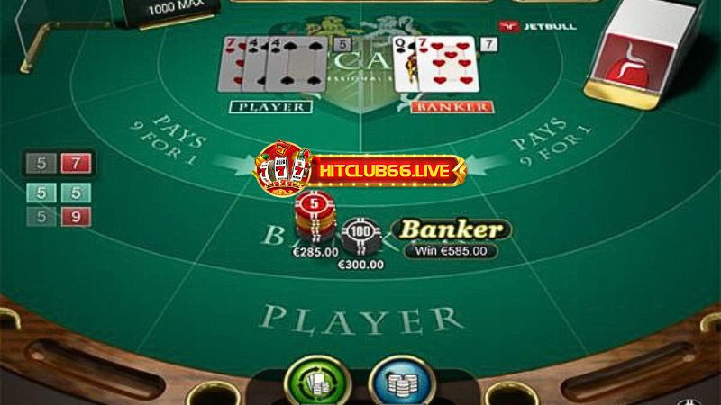 Lợi thế chiến thuật 1-3-2-6 trong Baccarat