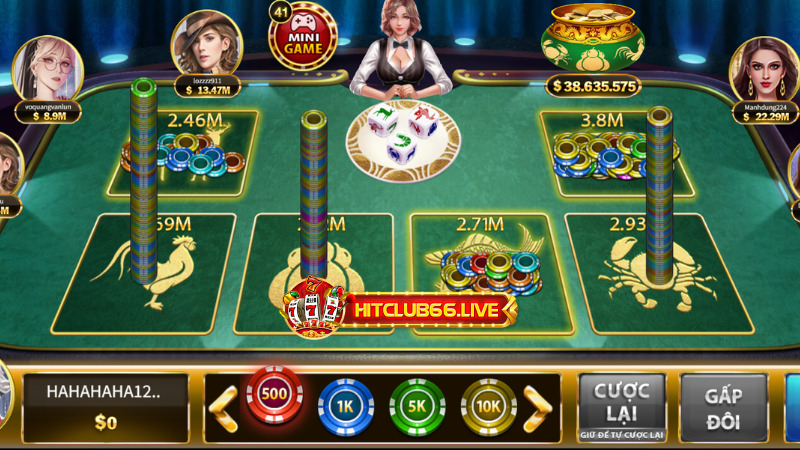  game bầu cua online Hitclub