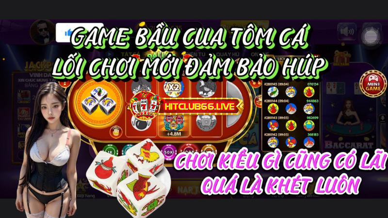 bầu cua tôm cá live