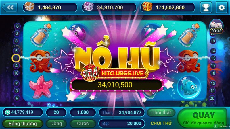 game nổ hũ tặng code Hitclub