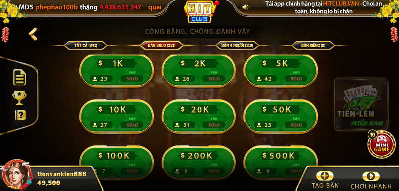 game bài đổi thưởng Hit Club